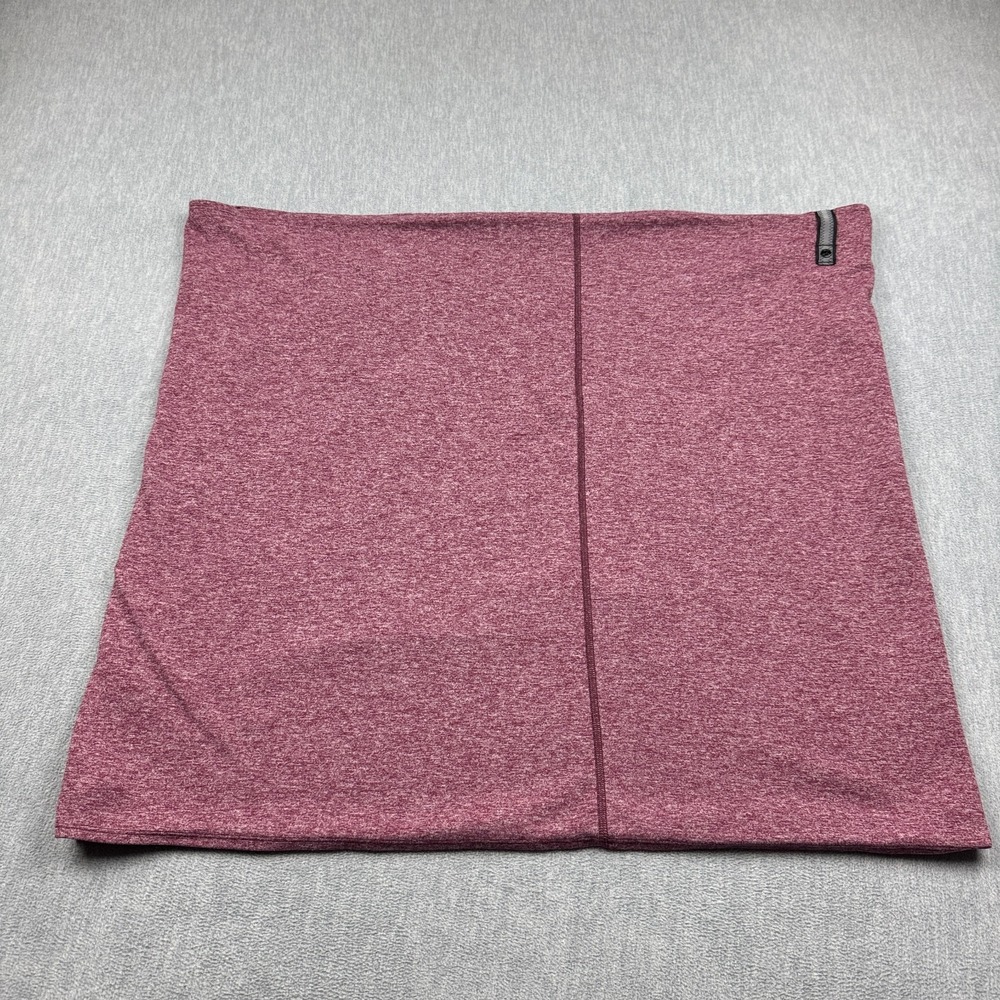 Lululemon Vinyasa Snap Scarf Womens OS‎ Red Adjustable Stretch Infinity Wrap